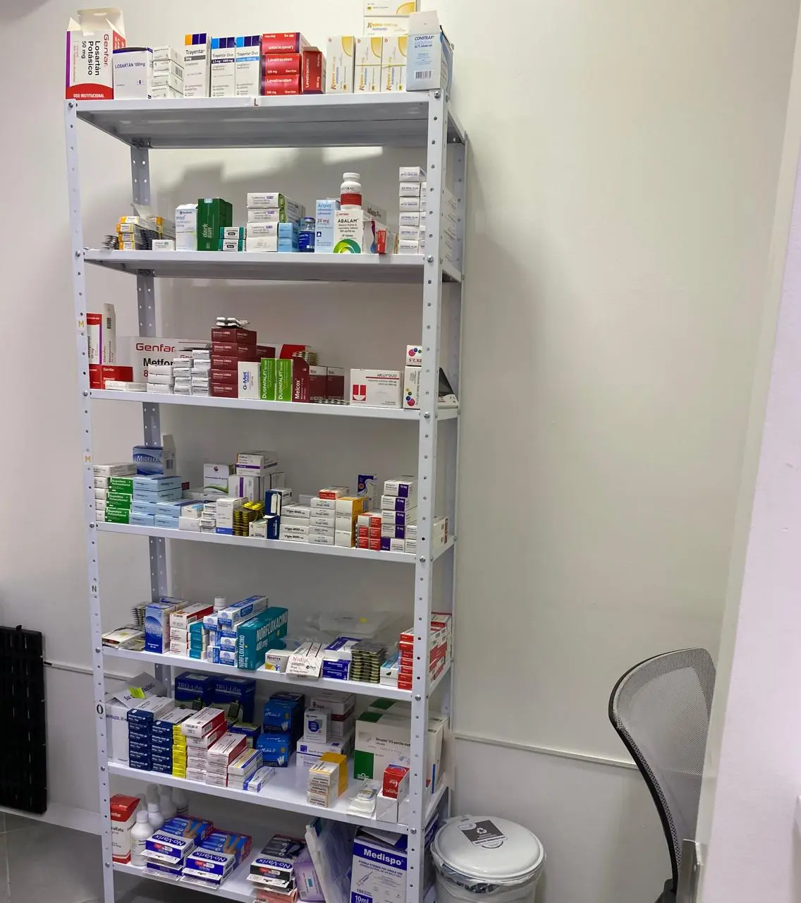 Módulo de almacenamiento farmacéutico